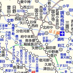 京王 線 路線 図