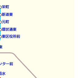 札幌市営地下鉄東西線 駅 路線図から地図を検索 マピオン
