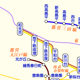 新宿 線 路線 図 都営